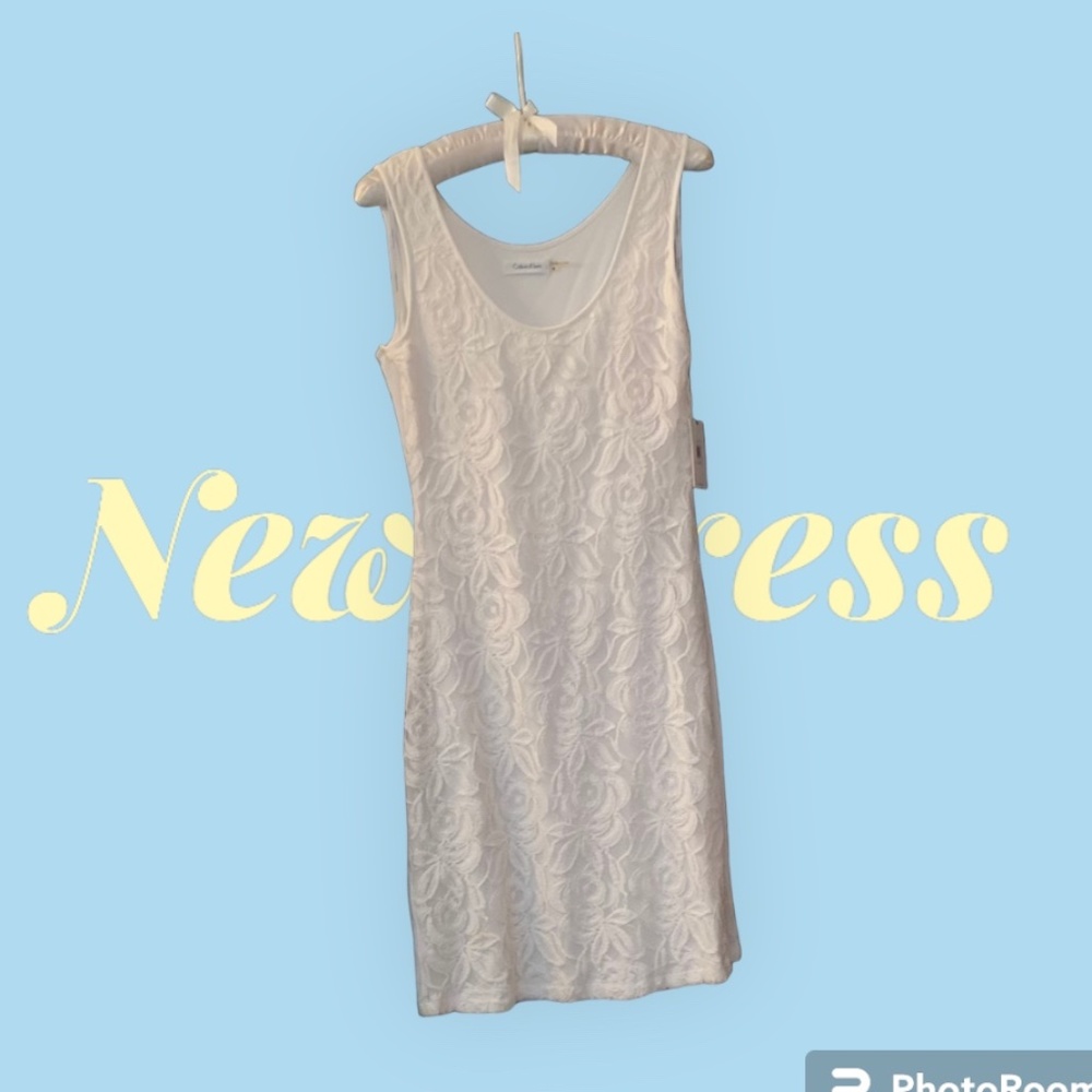 Calvin Klein Collection White Dress